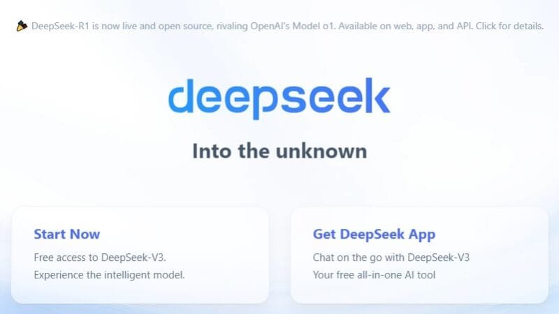 DeepSeek começa a enfrentar a desconfiança