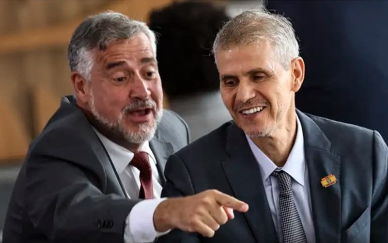 Paulo Pimenta e Sidônio Palmeira Secom PR Misto Brasil