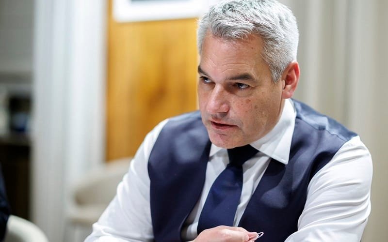 Áustria chanceler Karl Nehammer Misto Brasil