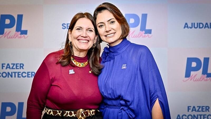 Bia Kicis e Michelle Bolsonaro concorrem ao Senado em 2026