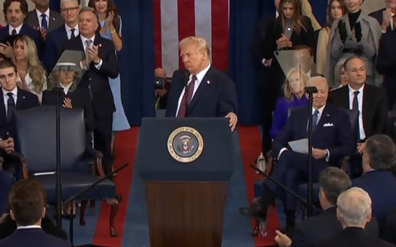 Donald Trump posse Misto Brasil