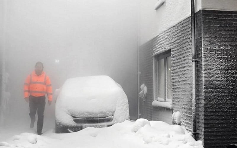 EUA tempestade de neve Misto Brasil