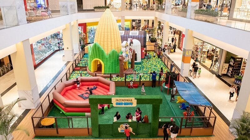 Fazendinha do Chico Bento em shopping até março