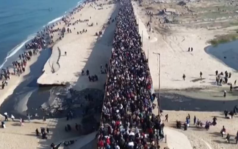 Faixa de Gaza retorno palestinos Misto Brasil