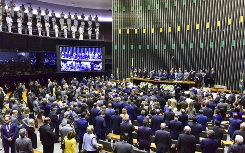 Congresso Nacional sessão de reabertura 2025 Misto Brasil