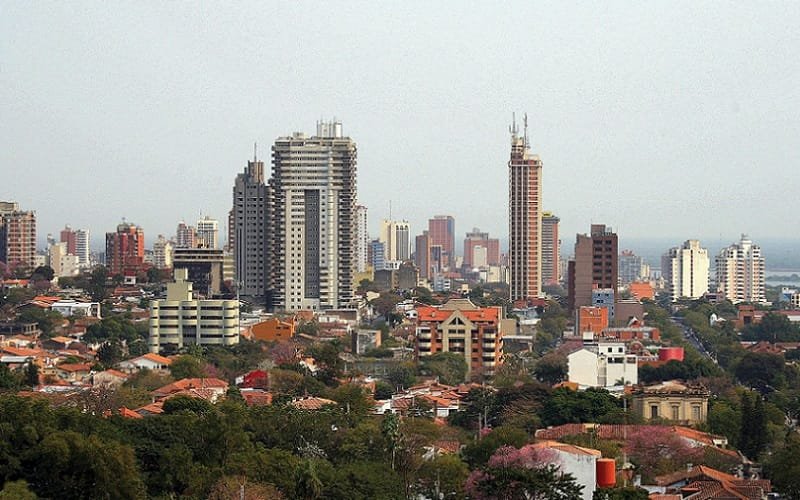 Paraguai capital Assunção Misto Brasil