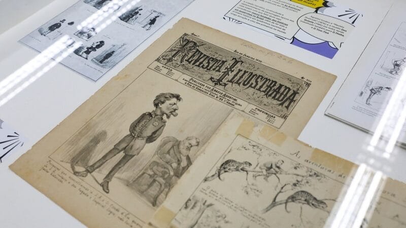 Exposição na Biblioteca Nacional de Brasília marca a história e a importância do quadrinho brasileiro/Matheus H. Souza/Agência Brasília