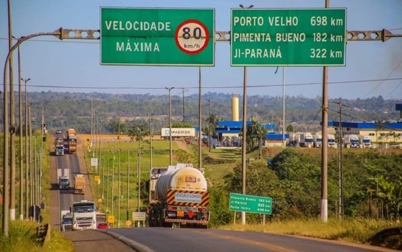 Rodovia BR 364 Rondônia Misto Brasil