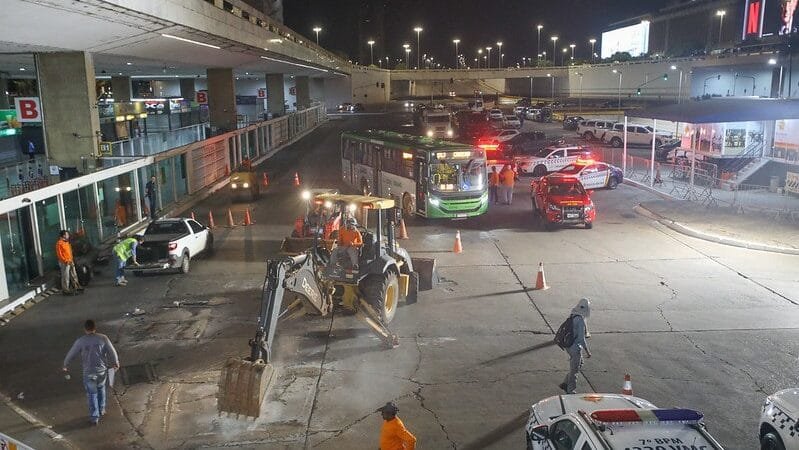 Começou transferência da Rodoviária para o Consórcio Catedral