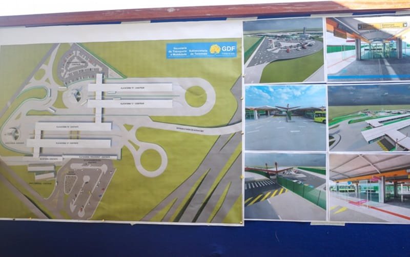 Mapa BRT Sul Santa Maria Misto Brasil