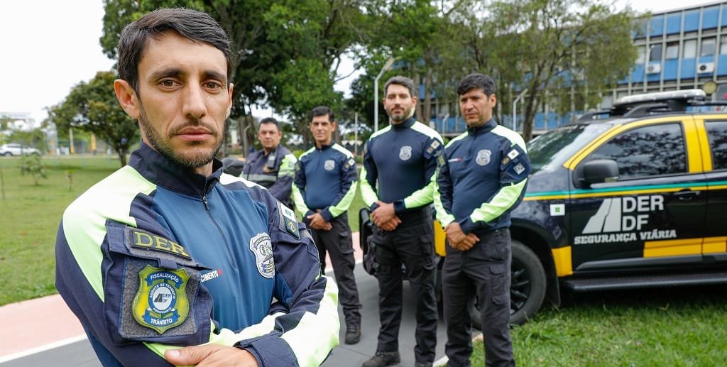 DER DF equipe especializada Glaydson Nascimento Misto Brasil