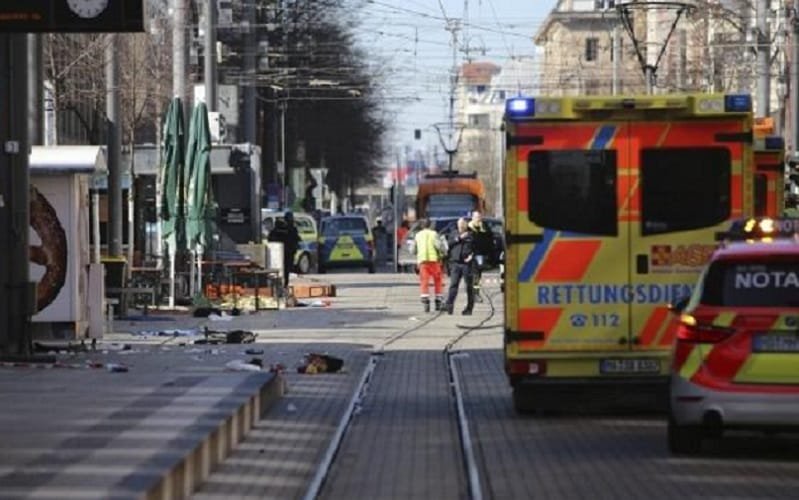 Alemanha atropelamento Mannheim Misto Brasil
