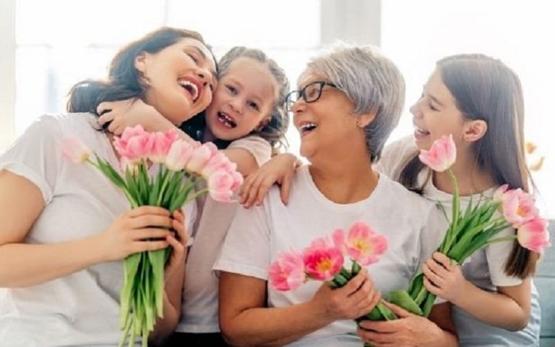 Flores mulheres presentes Misto Brasil