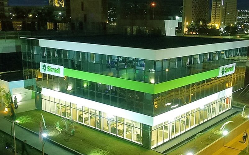 Sicredi prédio cooperativa financeira Misto Brasil