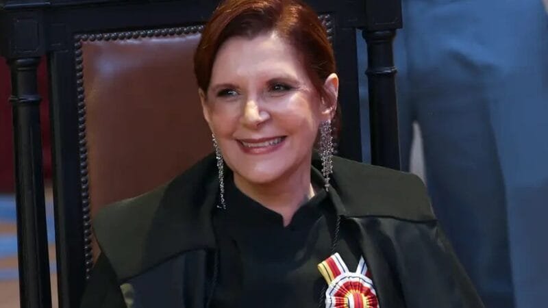 Maria Elizabeth Guimarães Teixeira Rocha assumiu a presidência do Superior Tribunal Militar, um acontecimento histórico na justiça militar/José Cruz/Agência Brasil