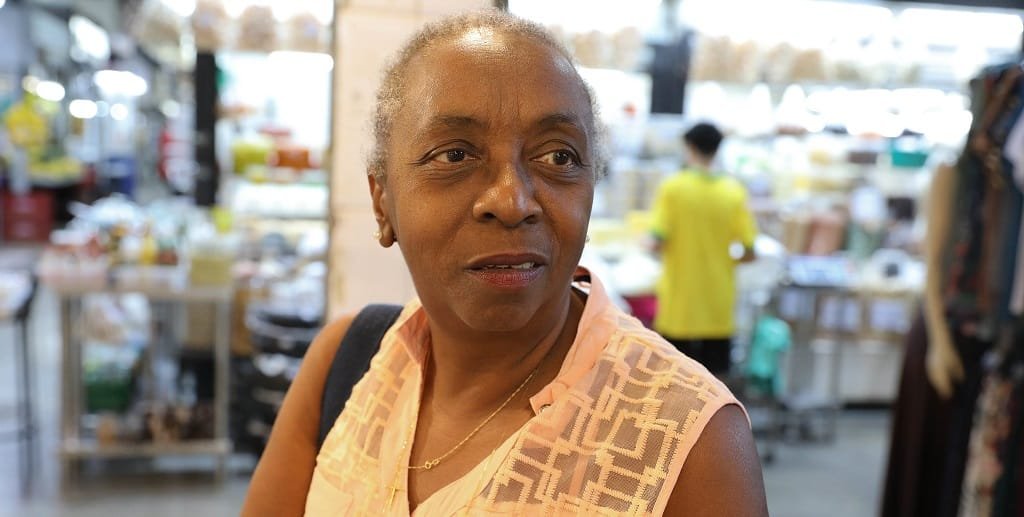 Aposentada Tania Maria Farias peixe Misto Brasil