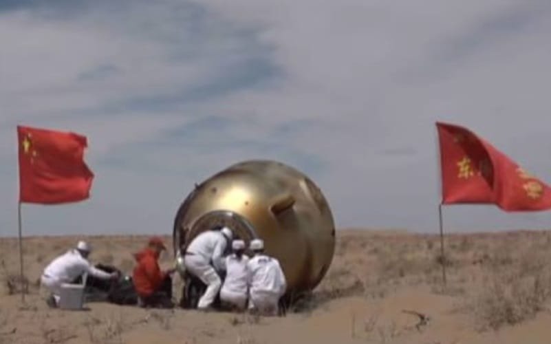 Espaço cápsula Shenzhou 19 Misto Brasil