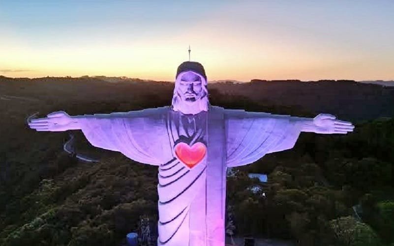 Cristo Redentor Encantado RS Misto Brasil
