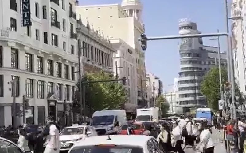 Espanha trânsito apagão Misto Brasil