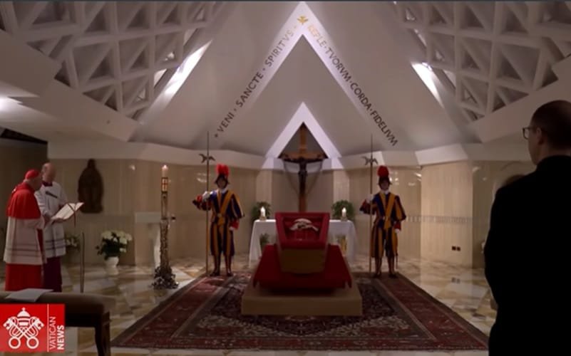 Papa Francisco velório Misto Brasil