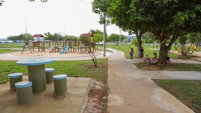 Parque urbano de Ceilândia já pode ser frequentado