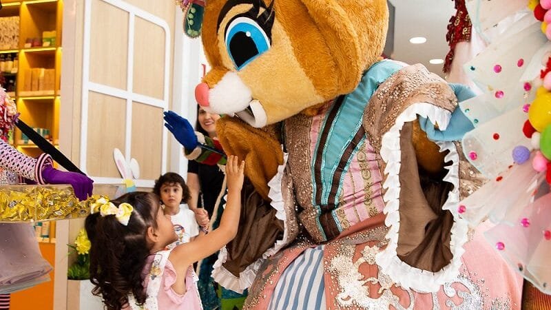 Shopping usa tecnologia para mostrar a tradição da Páscoa