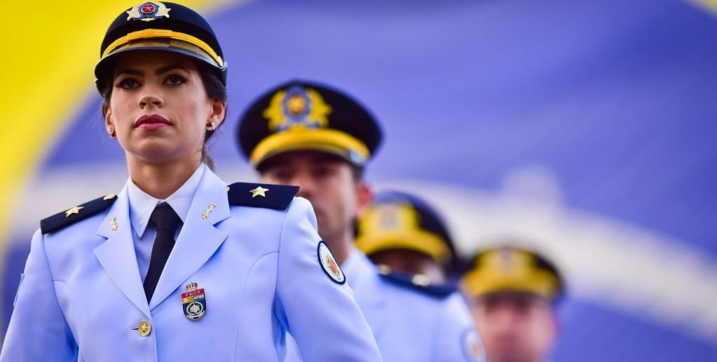 Desfile PMDF aspirantes