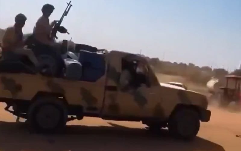 Sudão guerra civil carro de combate Misto Brasil