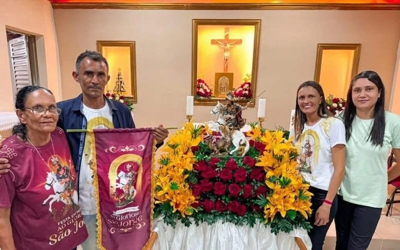 Vila São Jorge GO Festa da Levantada do Mastro Misto Brasil