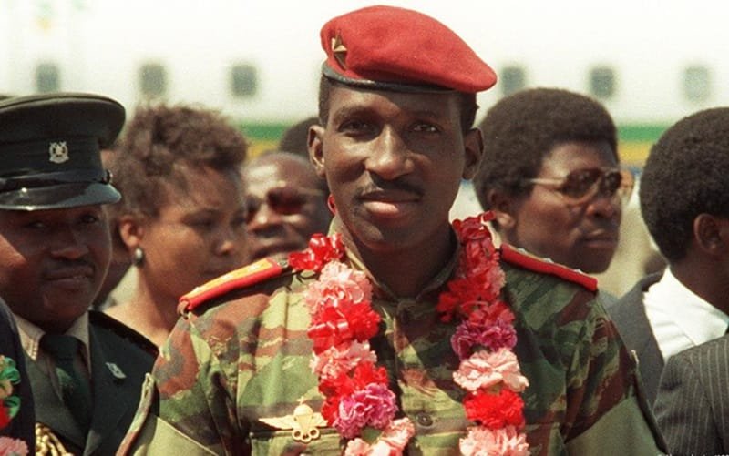 Ex-presidente de Burkina Faso Thomas Sankara Misto Brasil