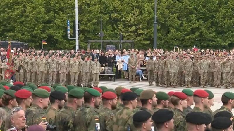 Alemanha apresentou primeira brigada permanente em solo estrangeiro