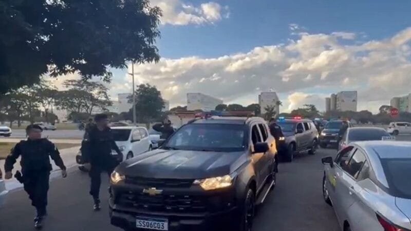 Suspeita de bomba em ministério mobiliza PM e bombeiros