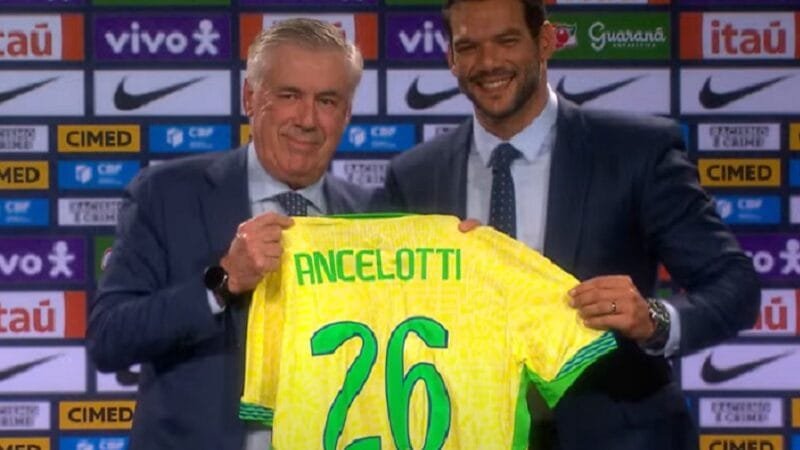 Ancelotti anunciou os jogadores convocados da Seleção