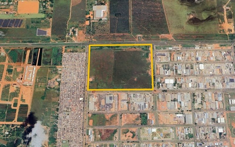 Ceilândia área de habitação novos lotes Misto Brasil