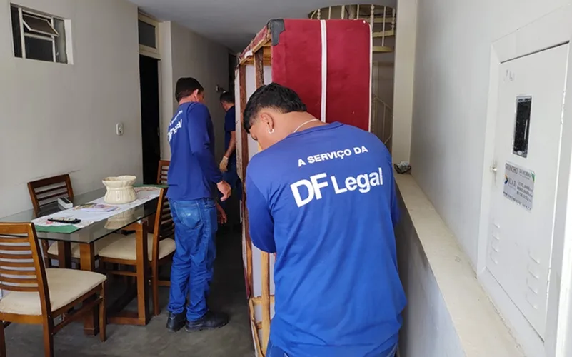 Retirada de camada pousada As Sul DF Legal Misto Brasil