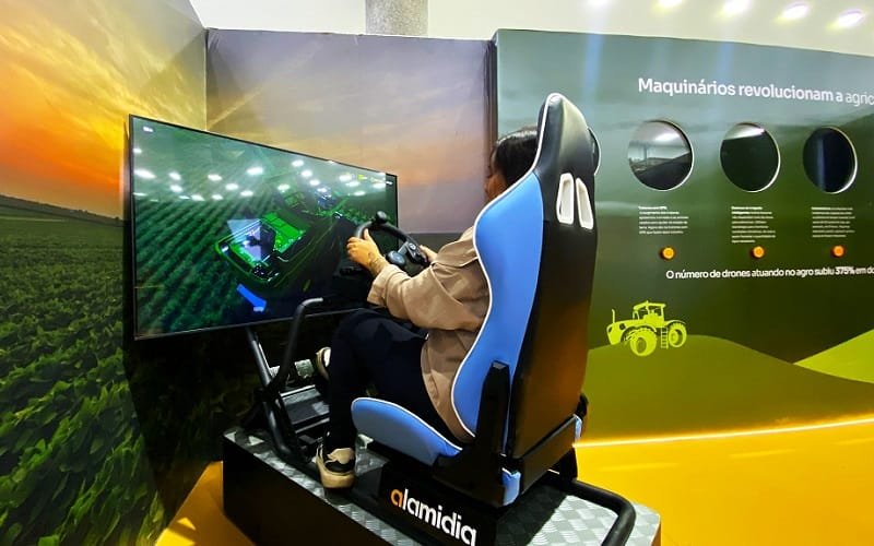 Exposição interatividade agricultura Misto Brasil