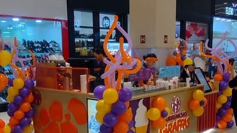 Rede inaugurou quiosque com sete sabores de sobremesas