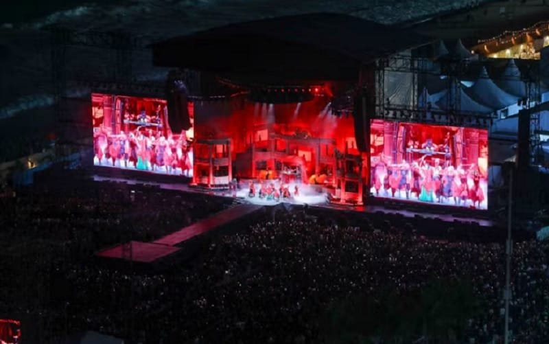 Show Lady Gaga Rio de Janeiro Misto Brasil