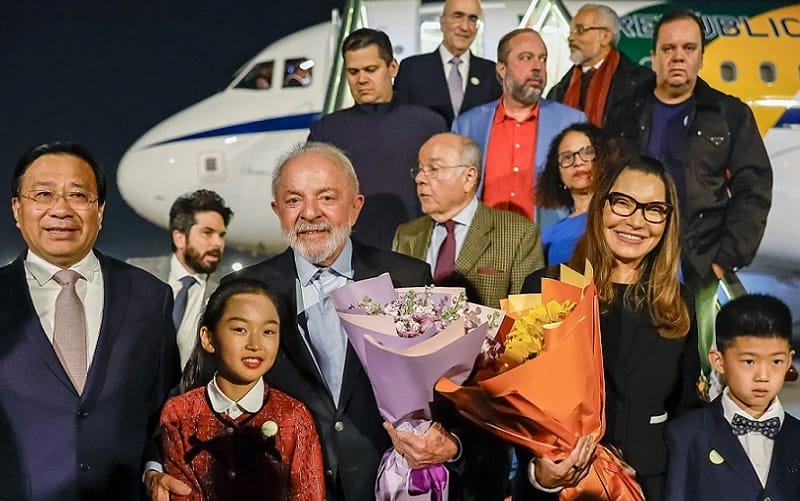 Lula da Silva visita China Misto Brasil