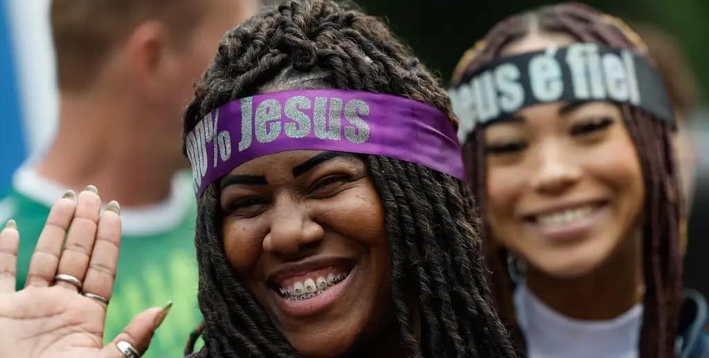 Marcha para Jesus Rio de jaeiro jovens Misto Brasil