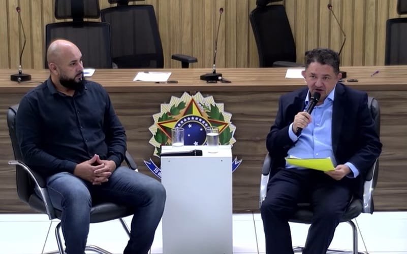 Delegado Cristiomário e vereador Raimundo Good's Planaltina GO Misto Brasil
