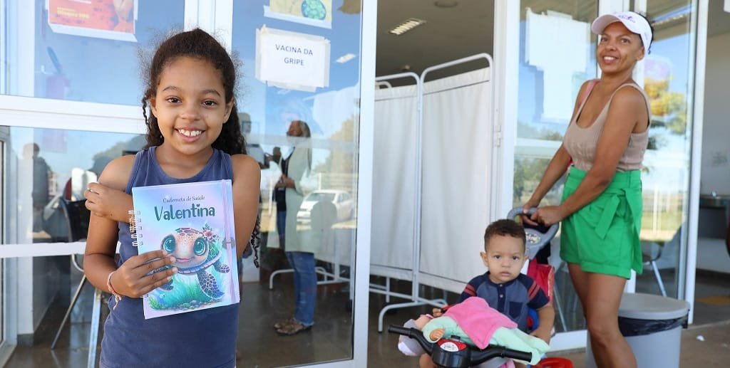 Vacina Valentina Guimarães DF gripe Misto Brasil
