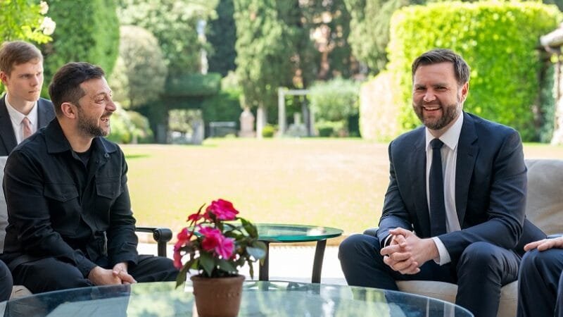 Zelensky e vice-presidente dos EUA fazem “boa” reunião