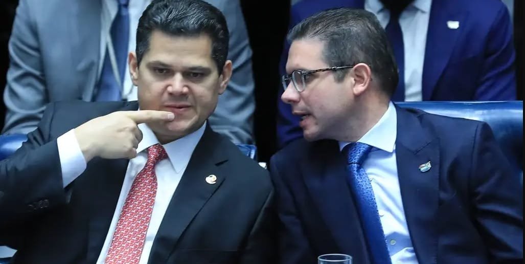 Davi Alcolumbre e Hugo Motta Fórum Parlamentar do Brics Misto Brasil