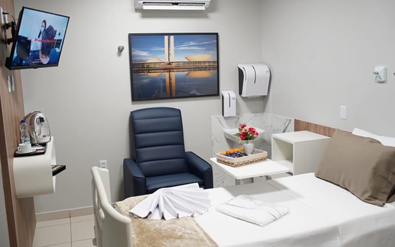 Hospital Anchieta Centro de Oncologia quarto Misto Brasil