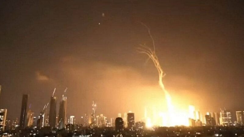 Irã disparou uma nova rodada de mísseis contra Israel