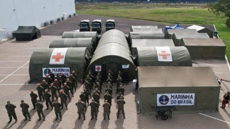 Marinha anuncia rádio e faz ação social no Parque da Cidade