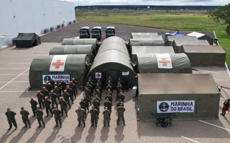 Marinha do Brasil Hospital de Campanha Misto Brasil