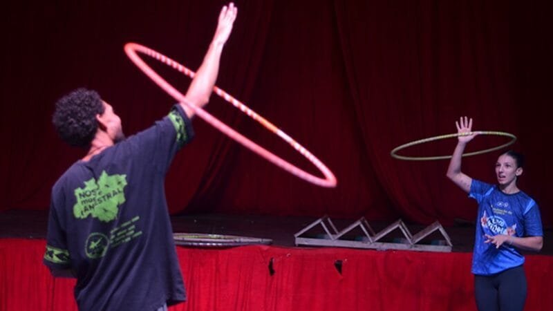 Circo promove oficinas gratuitas em São Sebastião