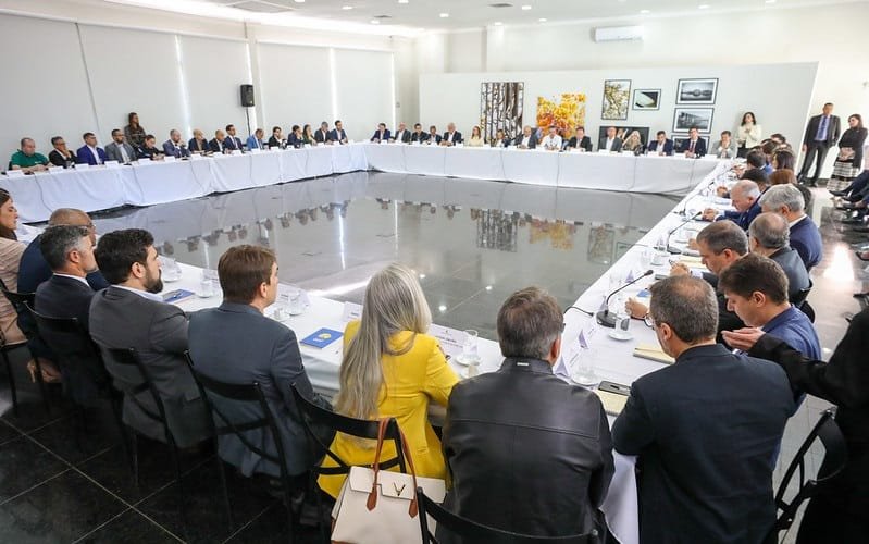 GDF reunião colegiado Residência Oficial de Águas Claras Misto Brasil